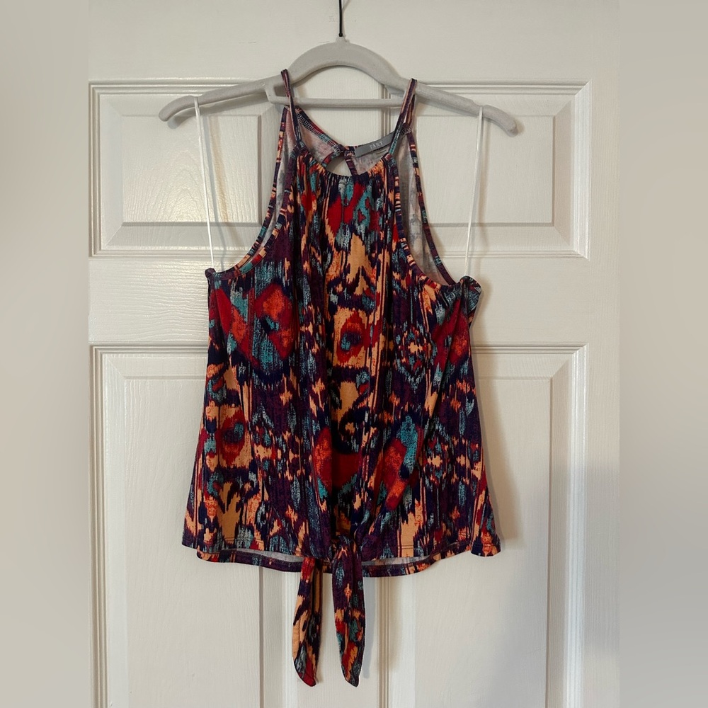 Tart Multicolor Abstract Tank Top